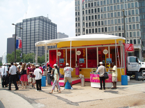 Crystal Light at Dilworth Plaza/City Hall
